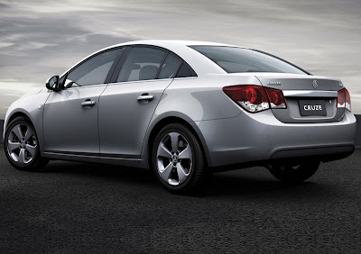 2009 Holden Cruze rear