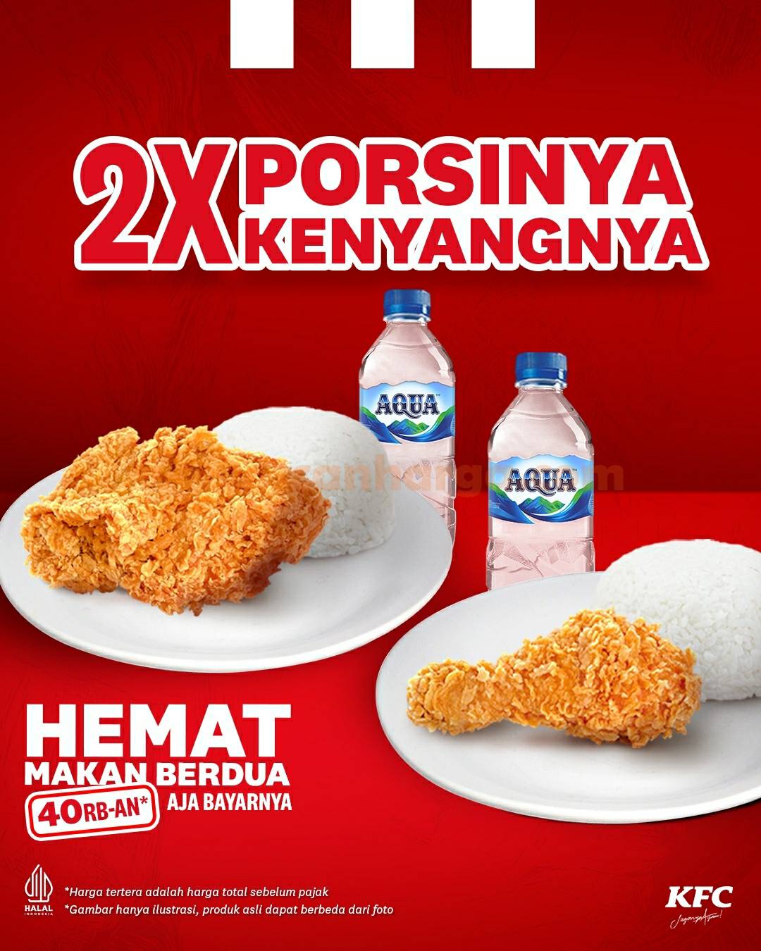 PROMO KFC JAGOAN HEMAT – PAKET MAKAN BERDUA CUMA 40RB-an*