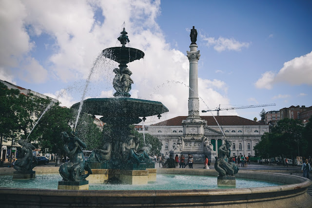 ロシオ広場（Praça de Rossio） ペドロ４世広場