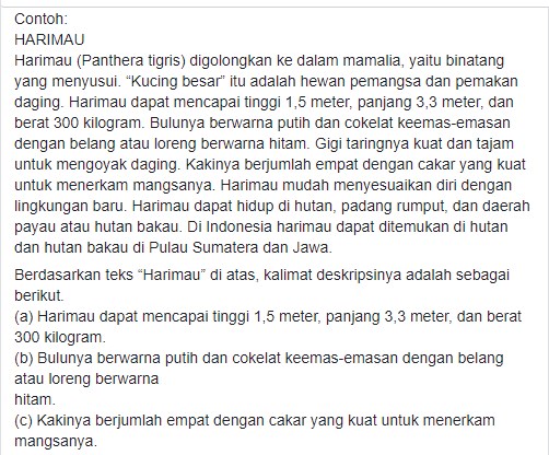 12 Contoh Teks Deskripsi + Tujuan, Ciri-Ciri & Jenisnya