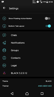 BBM MOD Apk Black Themes New Update [v3.2.5.12]