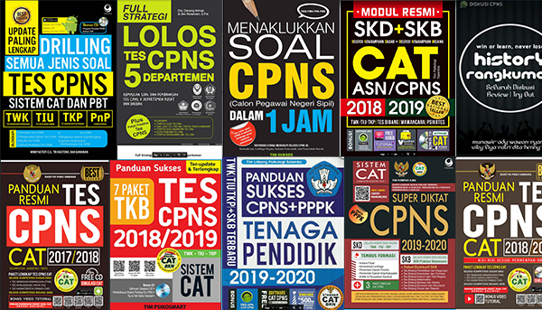 Free Kumpulan Buku Tes Soal CPNS 2019/ 2020
