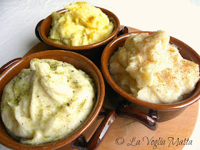  purè di patate in tre varianti