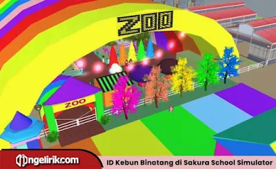 Inilah ID Kebun Binatang di Sakura School Simulator