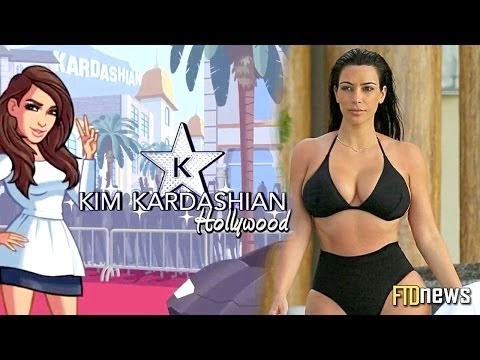 Kim Kardashian game trailer hot