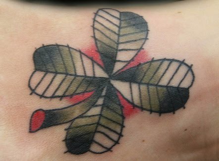 Posted in four leaf clover tattoos by designs Posted in four leaf clover tattoos by designs