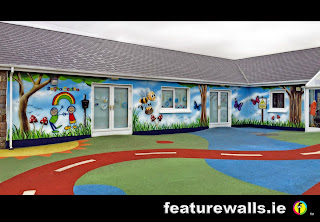 bogha ceatha in spiddal galway chreche mural hand painted by profession irish mural painting company feraturewalls.ie2A