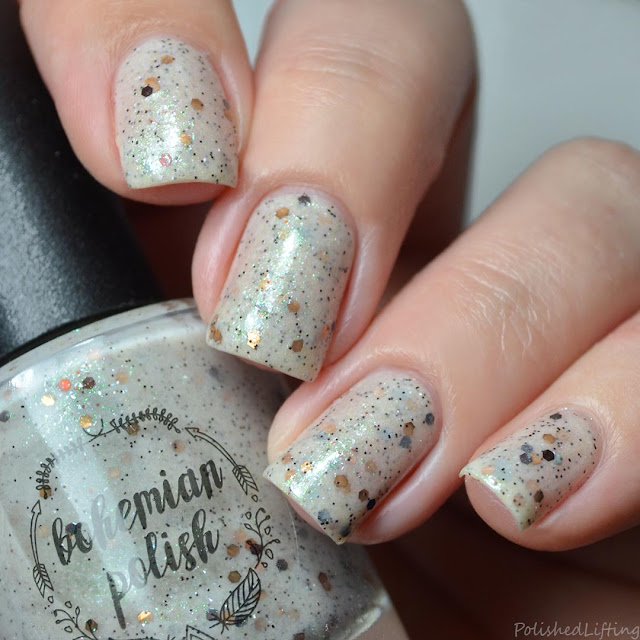 smores themed nail polish