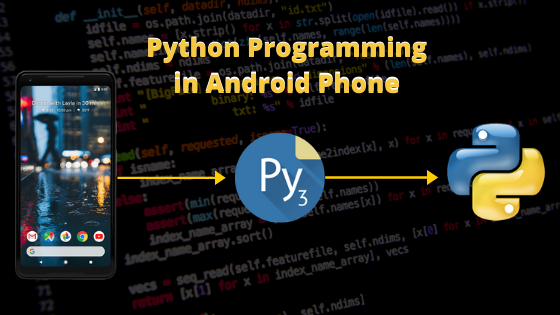 Python Programming in Android phone