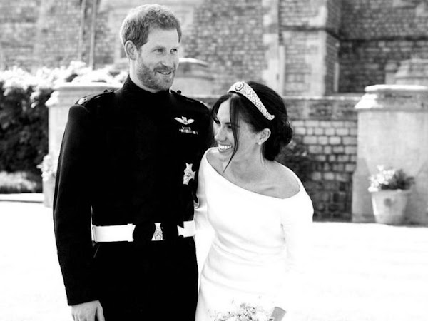 Nowe zdjęcie księcia i księżnej Sussex ze ślubu! + 2 000 000 wejść na bloga.