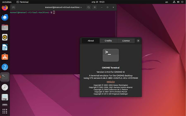 Ubuntu Gnome Terminal Emulator