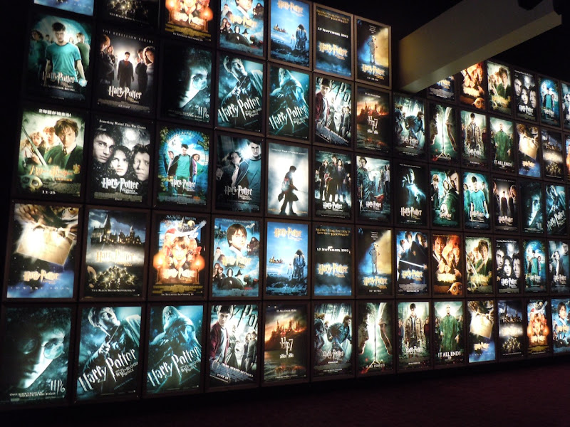 Harry Potter ArcLight poster wall