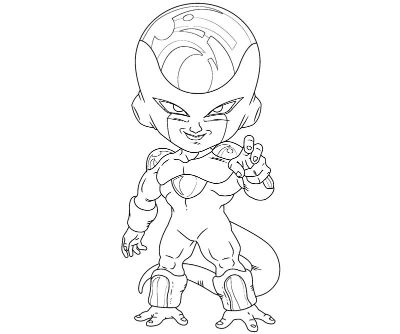 Printable Frieza 6 Coloring Page