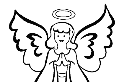 Free Angel Coloring Pages To Print