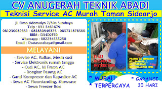  Teknisi Service AC Murah Taman Sidoarjo 