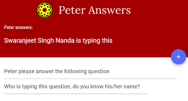 Peter Answers Your Question