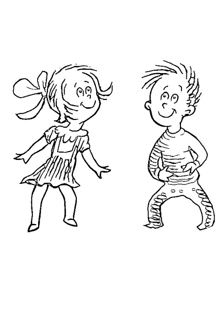 Dr Seuss Coloring Pages