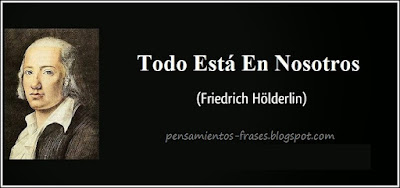 frase de Friedrich Hölderlin