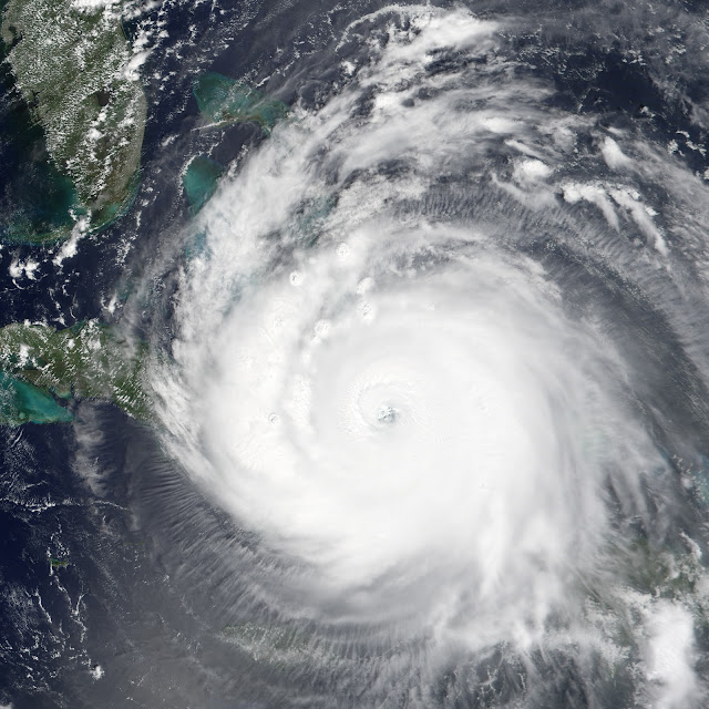 Hurricane Irma seen by NASA’s Terra satellite