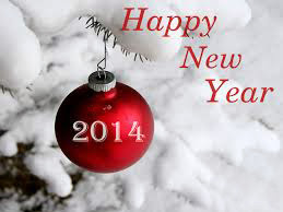 Happy New Year 2014 - Greeting Card
