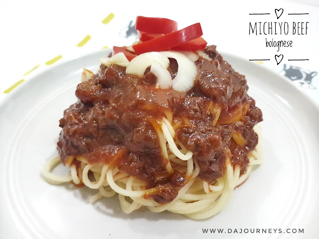 Review Michiyo Ramen Beef Bolognese