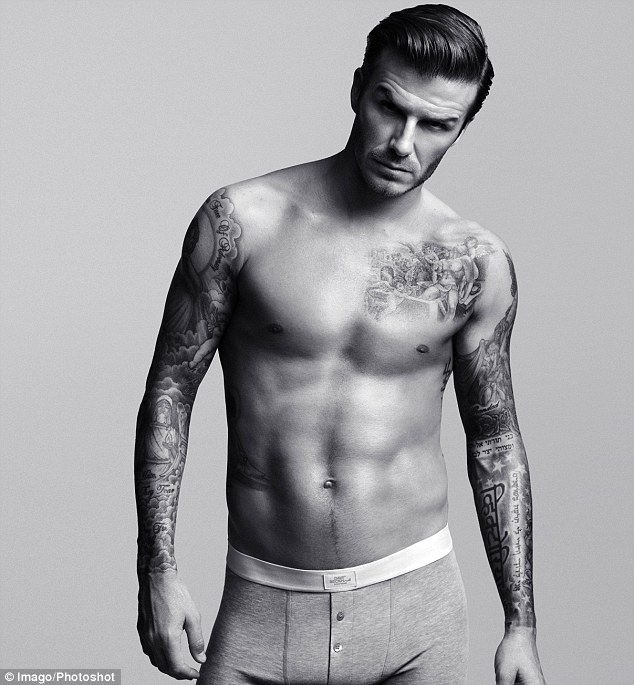 David Beckham's strange obsession with tattoos and the meanings behind each