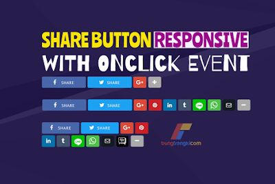 Share Button Responsive, Lengkap dengan Tombol WhatsApp, Line dan BBM