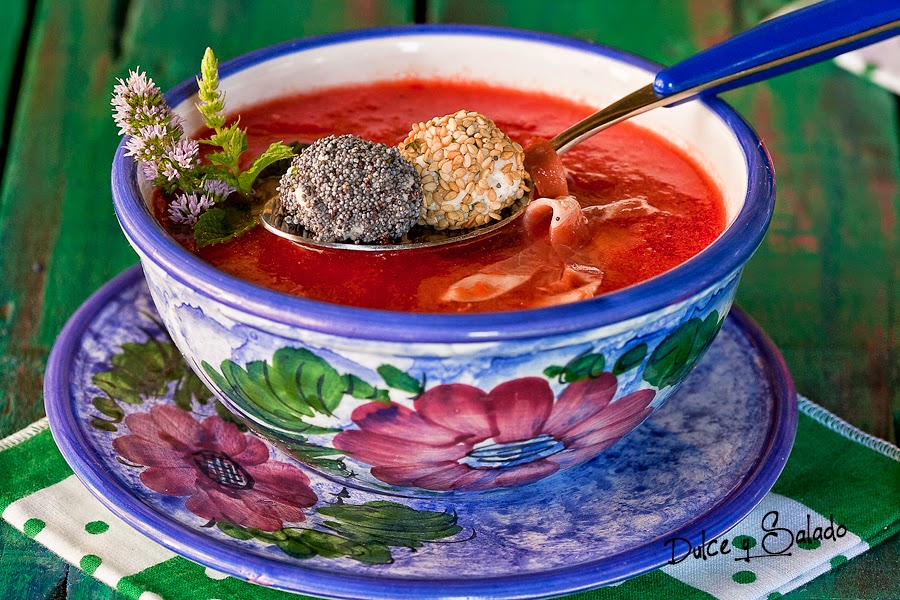 Gazpacho de Sandía y Tomate