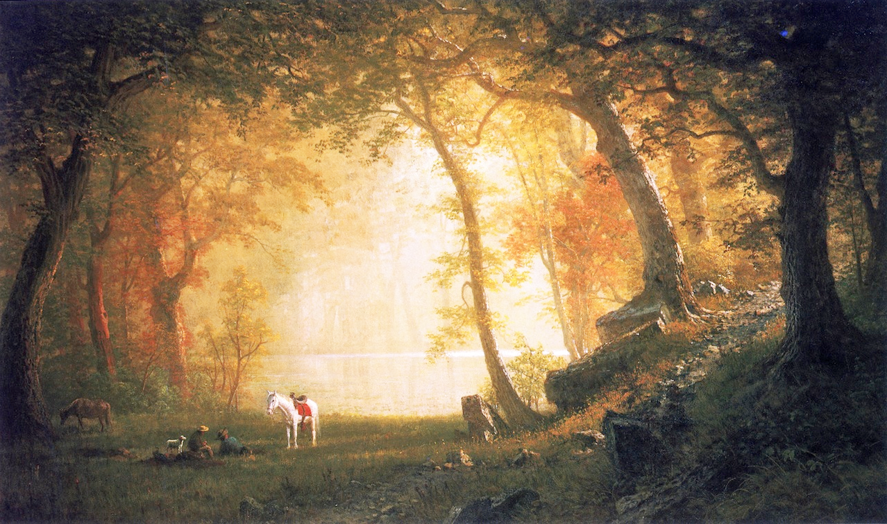 19th century American Paintings: Albert Bierstadt