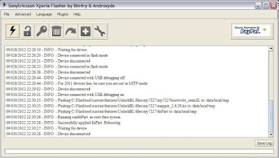 Cara mudah Flashing Sony Xperia L C2105 bootloop