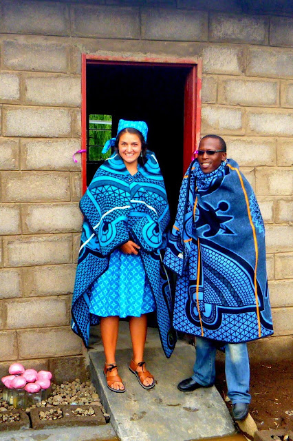 Sotho Traditional Attire.