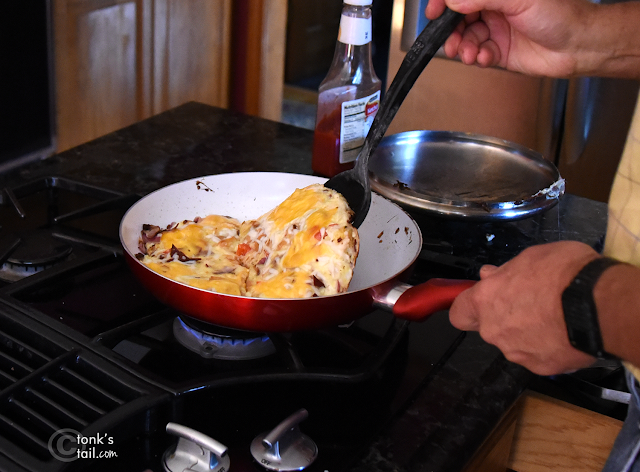 here's one reason why: Marty LOVES to cook. And cooking smells hover in the air for HOURS.