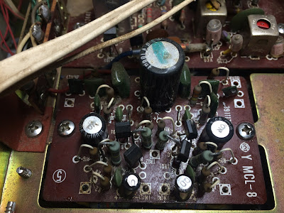 Fisher 202_Pre-amp_Before servicing