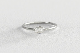 s kind co miinimalist diamond engagement ring