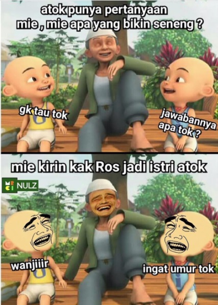 10 Meme 'Upin Ipin' Ini Bikin Adem Hubungan Indonesia - Malaysia yang Sering Ribut