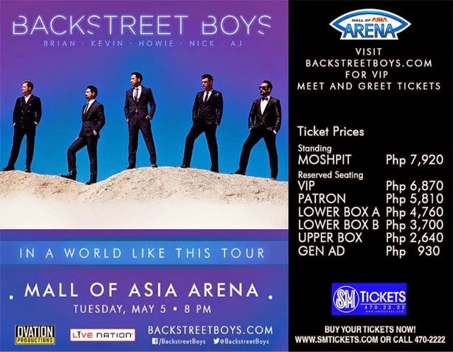 Backstreet Boys in Manila