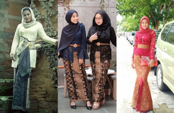 Begini Baju Adat Simple Untuk Perempuan Hijab