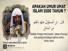 Benarkah Umur Umat Nabi Muhammad Hanya 1500 Tahun Sahaja?