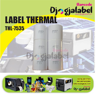 Label Thermal 75x35