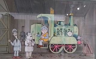 Drawing of Ivor the Engine.