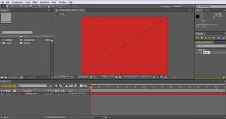 tutorial adobe after effect cs4 meletakkan efek RAMP pada objek