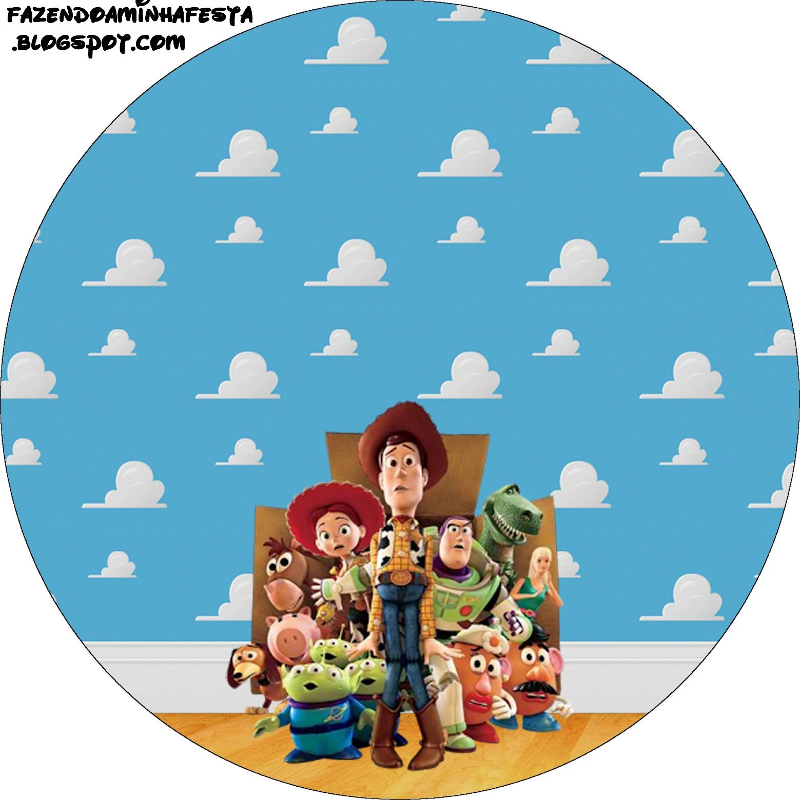 Toppers or Free Printable Candy Bar Labels for a Toy Story 3.