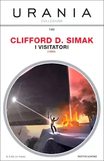 La copertina di I Visitatori - Urania Collezione 140