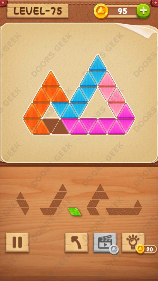 Block Puzzle Jigsaw Rookie Level 75 , Cheats, Walkthrough for Android, iPhone, iPad and iPod