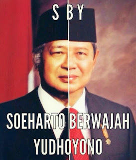 dp bbm foto gambar meme sby suharto