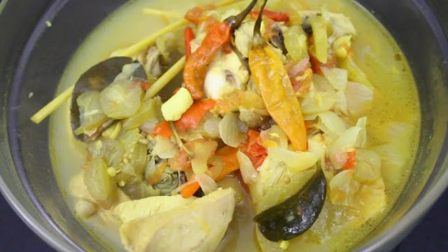 masakan garang asem ayam