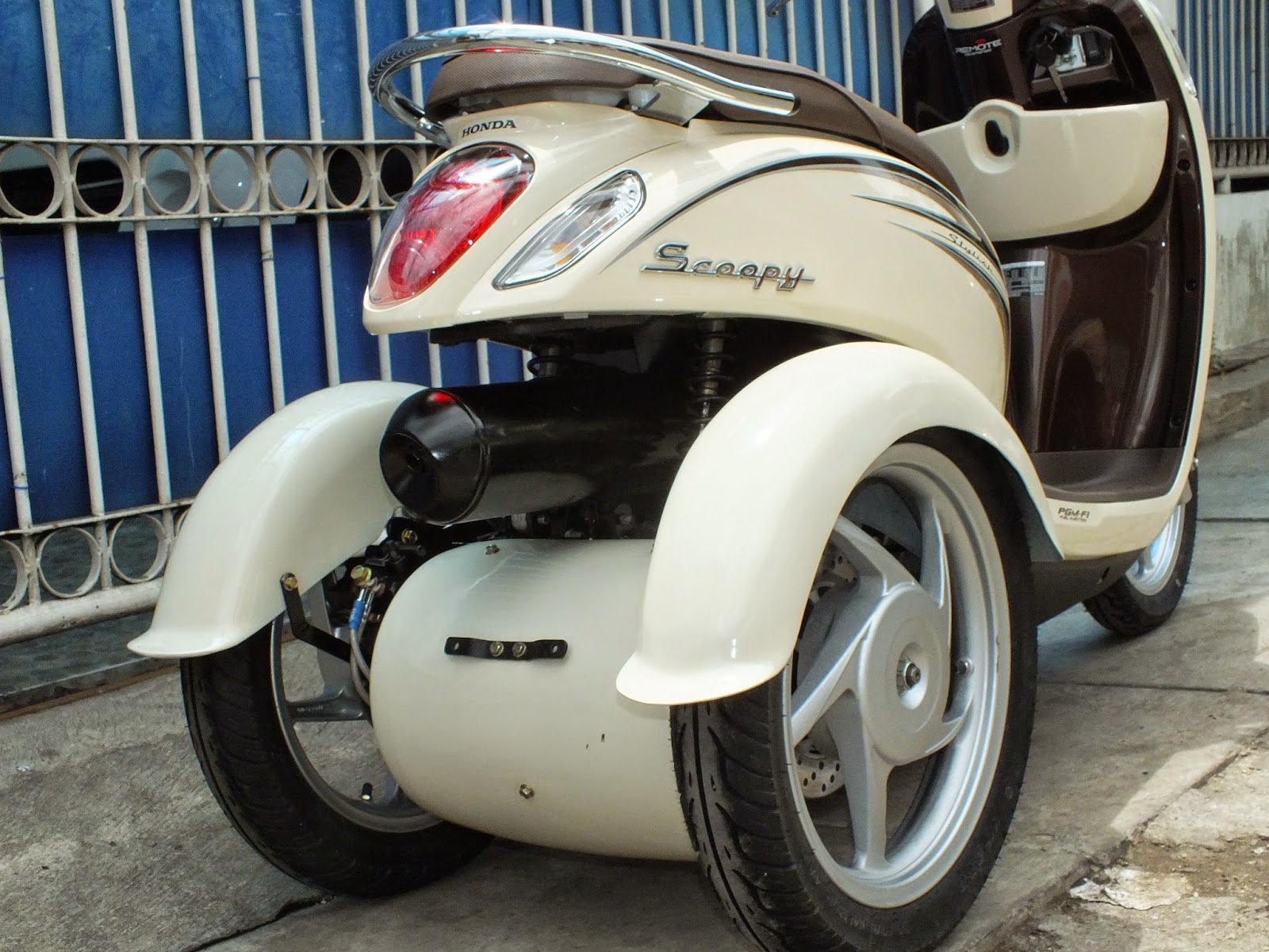 Oracle Modification Concept HONDA SCOOPY FI Roda 3 Pesanan Mrs LIA