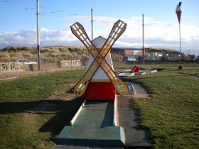 Arnold Palmer Crazy Golf course at Starr Gate in Blackpool