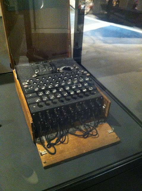 A real Enigma machine!!