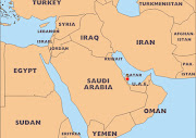 So where is Qatar? It's a small finger of land that sticks off the side of .